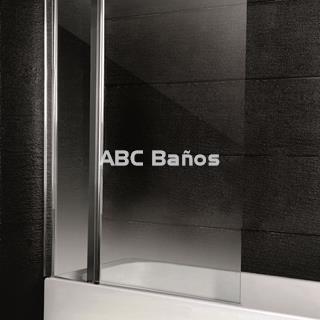 Mampara bañera VT-100+110 (hoja Fija + puerta abatible) - Imagen 1